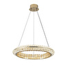 Apliqa Kyler 60'lık Gold 90 Watt Kristalli 3 Renkli Led Sarkıt Avize