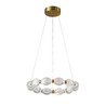 Apliqa Aspen 12'li Yuvarlak 56 Watt Eskitme Sarkıt 3 Renkli Led Avize