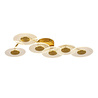 Apliqa Callista 6'lı Gold 18 Watt Plafonyer 3 Renkli Led Avize