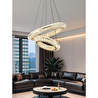 Apliqa Kyler 2'li Gold 180 Watt Kristalli 3 Renkli Led Sarkıt Avize