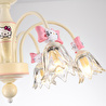 Apliqa Hello Kitty Figürlü 6'lı Çocuk Odası Avize