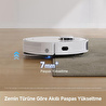 Dreame L40 Plus Robot Süpürge Beyaz, 13.000pa Emiş Gücü