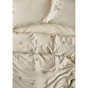 Bella Maison %100 Pamuk Saten Daisy Çift Kişilik Nevresim Takımı Bej (200x220 Cm) Bej