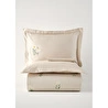 Bella Maison %100 Pamuk Saten Daisy Çift Kişilik Nevresim Takımı Bej (200x220 Cm) Bej