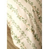 Bella Maison %100 Pamuk Saten Flora Çift Kişilik Nevresim Takımı Bej (200x220 Cm) Bej