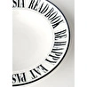 Bella Maison Book Lovers Makarna Tabağı Siyah (28 Cm) Siyah