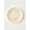 Bella Maison Daisy Porselen 6'lı Pasta Tabağı Krem (20 Cm) Bej