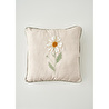 Bella Maison Daisy Biyeli Punchlı Dekoratif Yastık Kılıfı Bej (43x43 Cm) Bej