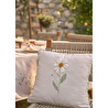 Bella Maison Daisy Biyeli Punchlı Dekoratif Yastık Kılıfı Bej (43x43 Cm) Bej