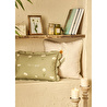 Bella Maison Daisy Biyeli Punchlı Dekoratif Yastık Kılıfı Bej (43x43 Cm) Bej