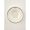 Bella Maison Bonheur Porselen Makarna Tabağı Yeşil (28 Cm) Yeşil