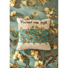 Bella Maison Van Gogh Almond Blossom Pamuklu Baskılı Dekoratif Yastık Kılıfı Turkuaz (43x43 Cm) Turkuaz