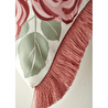 Bella Maison Rose Baskılı Kırlent Kılıfı Krem (43x43 Cm) Krem