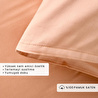 Bella Maison %100 Pamuk Saten 2'li Yastık Kılıfı Somon (50x70 Cm) Somon
