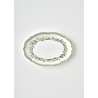 Bella Maison Rebecca New Bone Sunum Tabağı (20x14 Cm) Çok Renkli