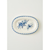 Bella Maison Bleu Blanc Porselen Küçük Sunum Tabağı Mavi (25 Cm) Mavi