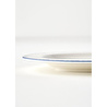 Bella Maison Bleu Blanc Porselen Küçük Sunum Tabağı Mavi (25 Cm) Mavi