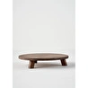 Bella Maison Aris Ayaklı Sunum Tabağı Naturel (29 Cm) Naturel