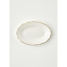 Bella Maison Victoria Porselen Sunum Tabağı Gold (25 Cm) Gold