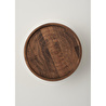 Bella Maison Wooden Ahşap Yuvarlak Sunum Standı Naturel (25 Cm) Naturel