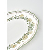 Bella Maison Rebecca New Bone Sunum Tabağı (40x26 Cm) Çok Renkli