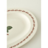 Bella Maison Rose Porselen Sunum Tabağı (25 Cm) Çok Renkli