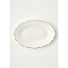 Bella Maison Victoria Porselen Sunum Tabağı Silver (30 Cm) Silver