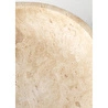 Bella Maison Ephesus Traverten Ayaklı Sunum Kasesi Naturel (25 Cm) Naturel