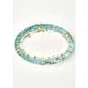 Bella Maison Van Gogh Almond Blossom Porselen Sunum Tabağı Turkuaz (30 Cm) Mavi