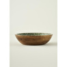 Bella Maison Floral Mango Sunum Kasesi Yeşil (30x8 Cm) Yeşil