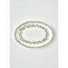 Bella Maison Rebecca New Bone Sunum Tabağı (25x17 Cm) Çok Renkli