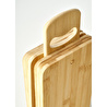 Bella Maison Craft 6'lı Kesme Tahtası Seti Naturel (15x7x33 Cm) Naturel