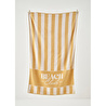 Bella Maison %100 Pamuk Beach Clup Plaj Havlusu Hardal (90x150 Cm) Hardal