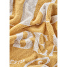 Bella Maison %100 Pamuk Beach Clup Plaj Havlusu Hardal (90x150 Cm) Hardal