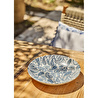 Bella Maison Paisley Porselen Salata Kasesi Mavi (30 Cm) Mavi