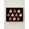 Bella Maison Christmas Mini Ball Dekoratif Süs Kırmızı (19x15x4 Cm) Kırmızı