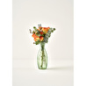 Bella Maison Glow Cam Vazo Yeşil (9x23 Cm) Yeşil