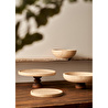 Bella Maison Ephesus Traverten Kek Standı Naturel (25 Cm) Naturel