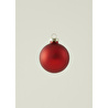 Bella Maison Christmas Dekoratif Süs 12'li Kırmızı (6 Cm) Kırmızı