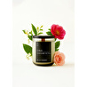 Bella Maison Citrus Ahşap Fitilli Soy Wax Mum Antrasit