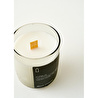 Bella Maison Citrus Ahşap Fitilli Soy Wax Mum Antrasit