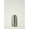 Bella Maison Rise Stoneware Vazo Siyah-beyaz (14x14x26 Cm) Siyah-beyaz