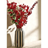 Bella Maison Rise Stoneware Vazo Siyah-beyaz (14x14x26 Cm) Siyah-beyaz