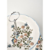 Bella Maison Vintage 2 Katlı Porselen Kurabiyelik Mavi (25x25 Cm) Mavi