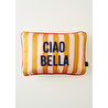 Bella Maison Line Mottolu Punch Nakışlı Kırlent Kılıfı Turuncu (35x50 Cm) Turuncu