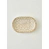 Bella Maison Aldo Mango Ağacı Dekoratif Tabak Naturel (30x3,5x20 Cm) Naturel