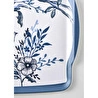 Bella Maison Bleu Blanc Melamin Tepsi Mavi (42x31 Cm) Mavi
