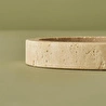 Bella Maison Ephesus Traverten Oval Dekoratif Tabak Naturel (12x28 Cm) Naturel
