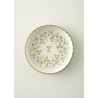 Bella Maison Floral Stoneware Fırın Kabı Beyaz (26x5 Cm) Beyaz