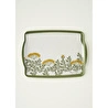 Bella Maison Garden Melamin Tepsi Yeşil (42x31 Cm) Yeşil